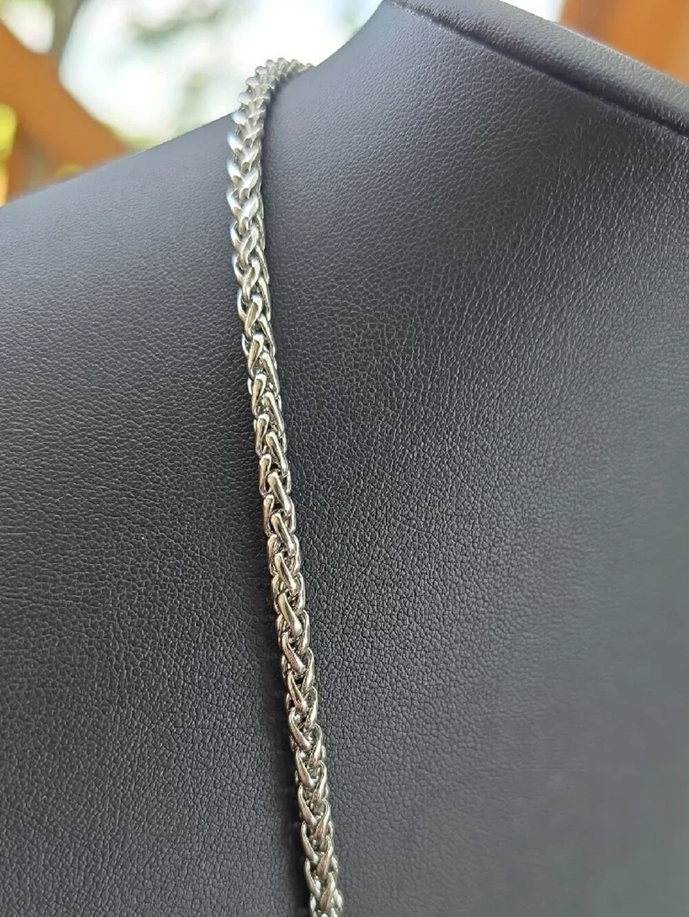 Stainless Steel Thor Hammer Pendant Necklace - Silver